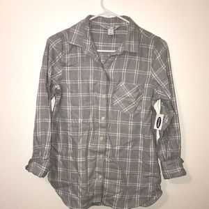 Long sleeve plaid shirt
